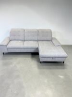 Corner Sofa Grey with sleep function and storage space - Image 8