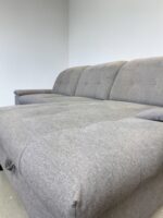 Corner Sofa Grey with sleep function and storage space - Image 7