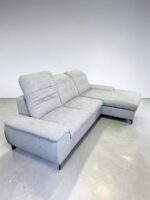 Corner Sofa Grey with sleep function and storage space - Image 3
