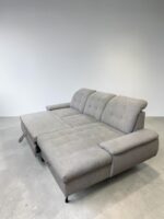 Corner Sofa Grey with sleep function and storage space - Image 6