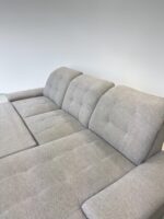 Corner Sofa Grey with sleep function and storage space - Image 10