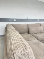 Johan Jakob Pfister Corner Sofa Grand made of cord fabric beige - Image 2