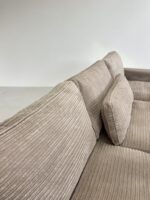 Johan Jakob Pfister Corner Sofa Grand made of cord fabric beige - Image 3