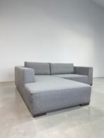 Heaven Tom Tailor Corner Sofa Light grey with bed function