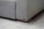 Heaven Tom Tailor Corner Sofa Light grey with bed function