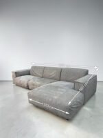 Moderns Corner Sofa Grey with Chaiselongue