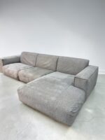 Moderns Corner Sofa Grey with Chaiselongue