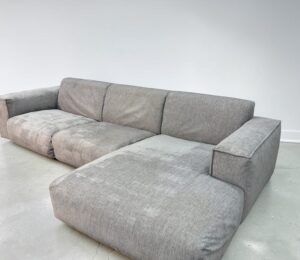 Moderns Corner Sofa Grey with Chaiselongue