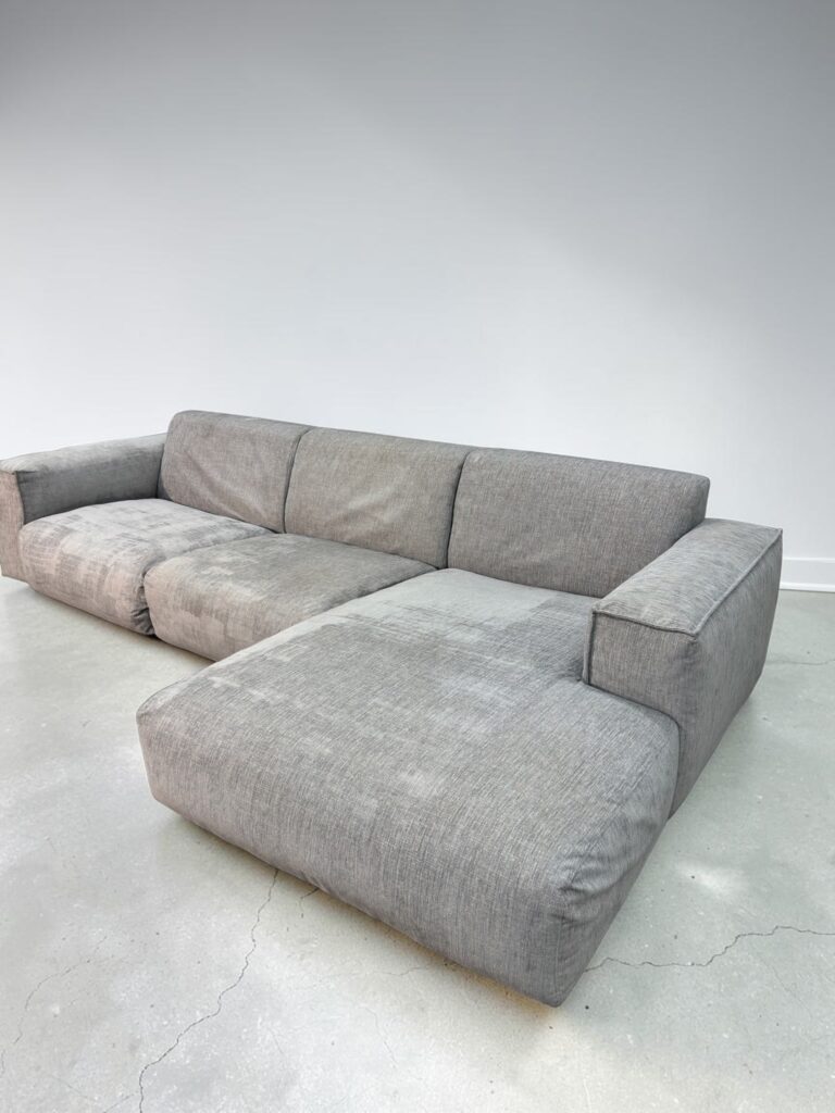 Moderns Corner Sofa Grey with Chaiselongue