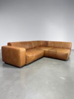 Bullfrog Ecksofa Terracotta Echtleder gewachst Vintage 1980er #852 – Bild 3