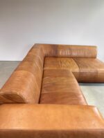 Bullfrog Ecksofa Terracotta Echtleder gewachst Vintage 1980er #852 – Bild 6