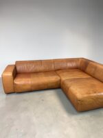 Bullfrog Ecksofa Terracotta Echtleder gewachst Vintage 1980er #852 – Bild 10