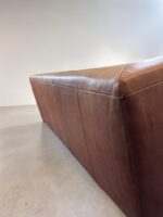 Bullfrog Ecksofa Terracotta Echtleder gewachst Vintage 1980er #852 – Bild 11