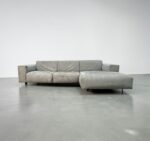 Moderns Corner Sofa Grey with Chaiselongue