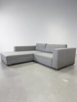 Heaven Tom Tailor Corner Sofa Light grey with bed function