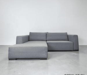 Heaven Tom Tailor Corner Sofa in light gray with bed function – buy Occasion Sofa from SofaLab