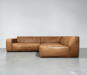 Corner Sofa Terracotta made of real leather by Bullfrog Germany – Buy Occasion Sofa at SofaLab