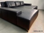 Ewald Schillig Corner Sofa Nappalder Black with sleep function – Picture 4