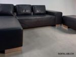 Ewald Schillig Corner Sofa Nappalder Black with sleep function – Picture 9