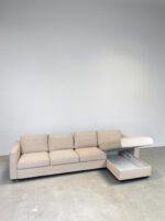 Ecksofa aus beige Stoff mit abnehmbaren Kissen - Image 2