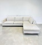 BPA International Ecksofa aus Stoff, hellbeige Made in Italy - Image 11