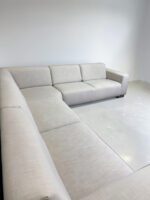 Ecksofa Stöff Creme Beige L-Form Sofa canapé Grosses - Image 11