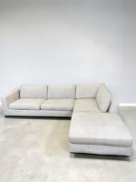 BPA International Ecksofa aus Stoff, hellbeige Made in Italy - Image 3
