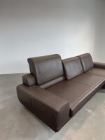 Ponsel Ecksofa Nubukleder Schokoladenbraun - Image 8