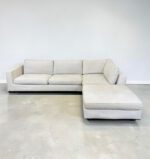 BPA International Ecksofa aus Stoff, hellbeige Made in Italy - Image 2