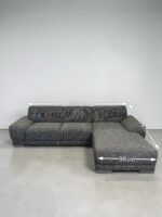 POCO Ecksofa Stoff Grau, Kissen wie neu - Image 12
