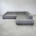 Pfister Ecksofa, Stoff, Hellgrau - Image 15