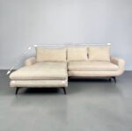 Ecksofa Beige-Creme mit Schlaffunktion und Stauraum - Image 13