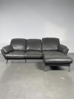 W. Schillig Ecksofa Nappaleder Dunkeloliv - Image 5