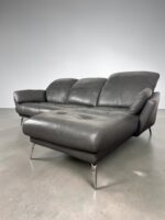 W. Schillig Ecksofa Nappaleder Dunkeloliv - Image 2
