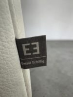 Ewald Schillig Ecksofa Echtleder Cremeweiss - Image 8