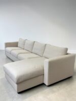 Ecksofa aus beige Stoff mit abnehmbaren Kissen - Image 5