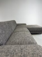 POCO Ecksofa Stoff Grau, Kissen wie neu - Image 3
