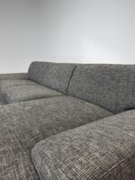 POCO Ecksofa Stoff Grau, Kissen wie neu - Image 5