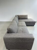 Ecksofa, hellgrauer Stoff gratis lieferung - Image 6