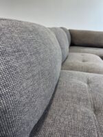 Ecksofa, hellgrauer Stoff gratis lieferung - Image 5