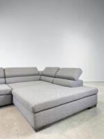 Pfister Ecksofa, Stoff, Hellgrau - Image 13
