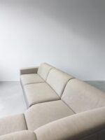 Ecksofa Stöff Creme Beige L-Form Sofa canapé Grosses - Image 8