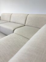 Ecksofa Stöff Creme Beige L-Form Sofa canapé Grosses - Image 3