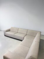 Ecksofa Stöff Creme Beige L-Form Sofa canapé Grosses - Image 2