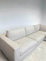 BPA International Ecksofa aus Stoff, hellbeige Made in Italy - Image 9