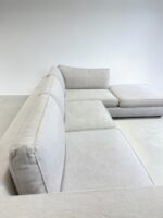 BPA International Ecksofa aus Stoff, hellbeige Made in Italy - Image 8