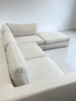 BPA International Ecksofa aus Stoff, hellbeige Made in Italy - Image 7