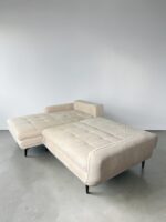 Ecksofa Beige-Creme mit Schlaffunktion und Stauraum - Image 11