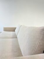 Ecksofa Beige-Creme aus Cordstoff - Image 8