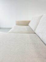 Ecksofa Beige-Creme aus Cordstoff - Image 4